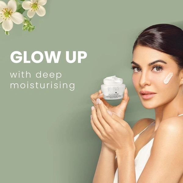 Lotus Herbals WhiteGlow Deep Moisturising Creme, SPF 20, 60 gm