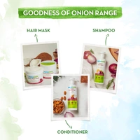 Mama Earth Mama earth Onion Hair Mask 200g | Enriched with Onion Oil & Organic Bamboo Vinegar | Strengthens Hair, Controls Hair Fall & Promotes Healthy Hair Growth