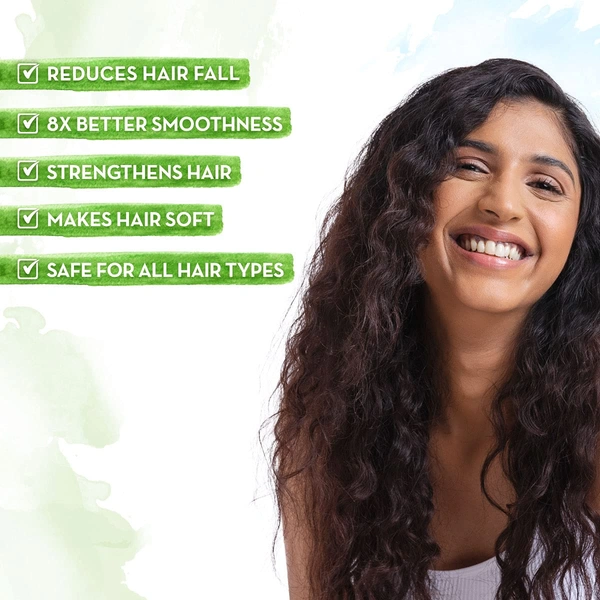 Mamaearth Onion Shampoo 250ml | with Onion Oil & Plant Keratin | Paraben & SLS Free | Anti-Frizz Hair | Chemical-Free | Keratin-Infused Shampoo | Hair Fall Control | Strengthens Roots & Repairs Damage | for All Hair Types
