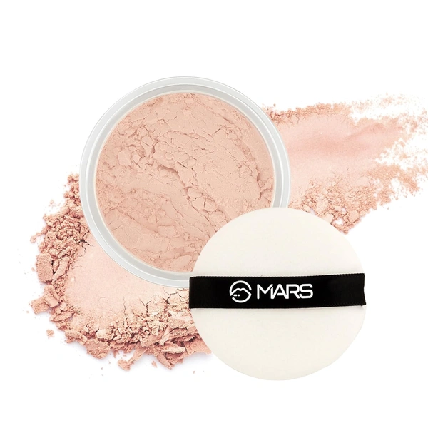 Mars Born To Bake Setting Powder Vanilla Extract, 10g | Matte Finish, Long-Lasting Oil Control & Sebum Management | Blurs Pores & Smooths Fine Lines
