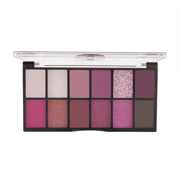 Mars Dance of Joy 12-Color Eyeshadow Palette 01 Multicolor, 13.2g| Highly Pigmented | Blendable Matte & Shimmer Finishes