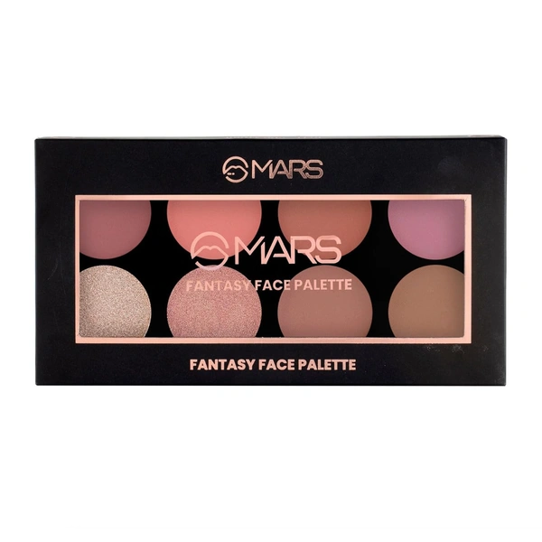Mars MARS Fantasy Face Palette with Blushes, Highlighters and Bronzer 20g (Shade-03) | Highly Pigmented | Long Lasting | Complete Face Makeup Kit