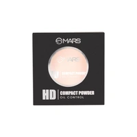 Mars HD Mattifying Compact Powder 01 Icing (8g) | Long-Lasting | Lightweight Formula | Oil Control |Flawless Matte Finish