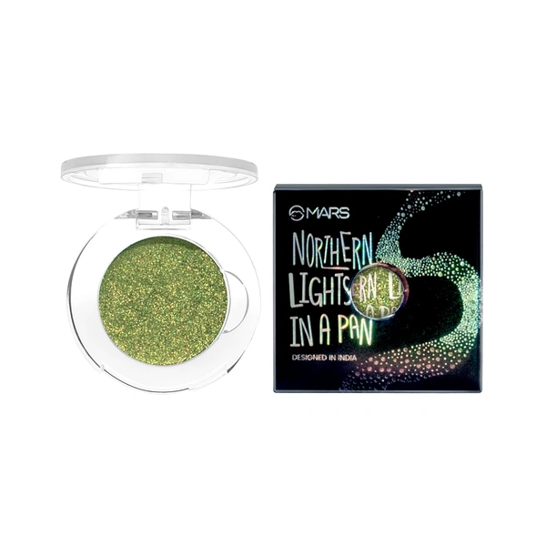 Mars Northern Lights Eyeshadow 02 Norwegian Nights (0.5g) | Dual-Tone Shimmer, High Pigmentation, Easy to Blend