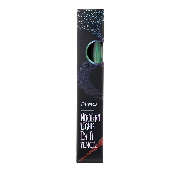 Mars MARS Northern Lights In A Pencil Retractable Eyeliner (04-SIBERIAN SPECTRUM) 0.35gm | Waterproof & Smudge-Resistant | Long-Lasting & Duo-Chrome Eye Pencil for Bold Looks