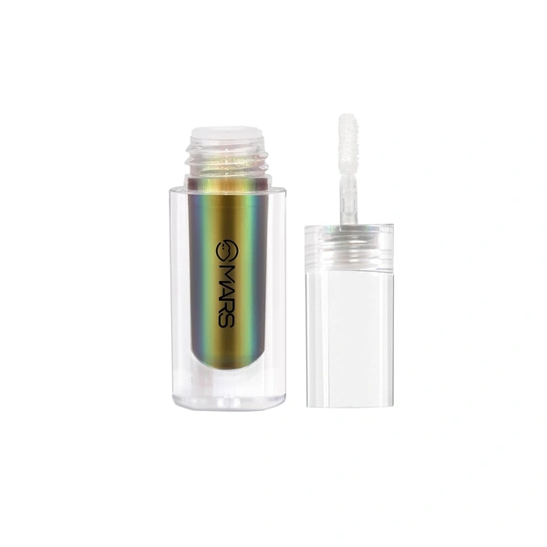 Mars Northern Lights Liquid Eyeshadow 03 Alaskan Aurora, 1.8ml | Dual-Tone Chrome Effect | Liquid Shimmer | One-Swipe Pigmentation | Smudge-Proof & Lightweight Formula