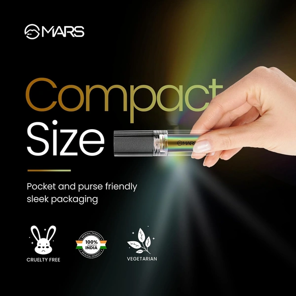 Mars Northern Lights Liquid Eyeshadow 02 Russian Radiance, 1.8ml | Dual-Tone Chrome Effect | Liquid Shimmer | One-Swipe Pigmentation | Smudge-Proof & Lightweight Formula