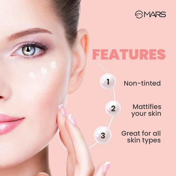 Mars Oil Control Pore Cure Primer 30ml | Minimizes Pores, Controls Oil & Shine | Smooth Base for Long-Lasting Makeup | Ideal for Oily and Combination Skin