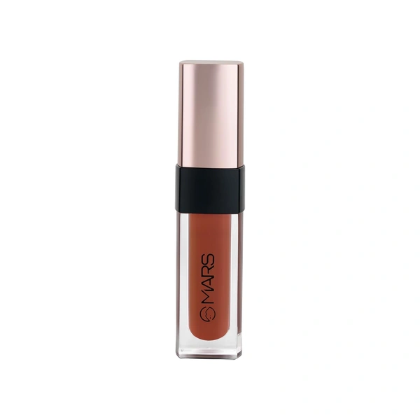 Mars Popstar Matte Liquid Mousse Lipstick 01-Closeup (6ml) | Lightweight | Non-Sticky | Transfer-Proof & Waterproof | Long-Lasting upto 12-Hour
