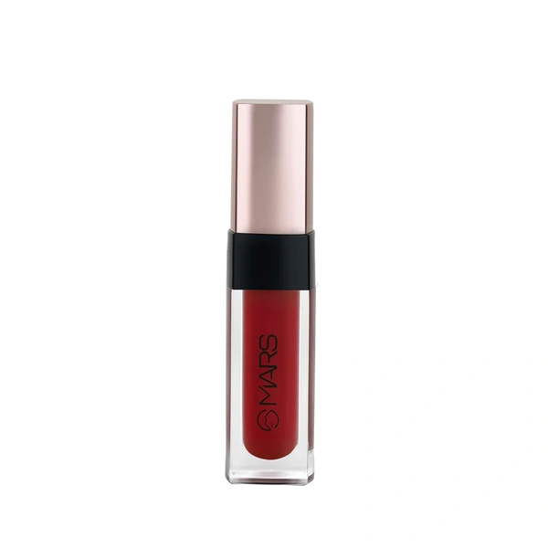 Mars Popstar Matte Liquid Mousse Lipstick 10-Secrecy (6ml) | Lightweight | Non-Sticky | Transfer-Proof & Waterproof | Long-Lasting upto 12-Hour