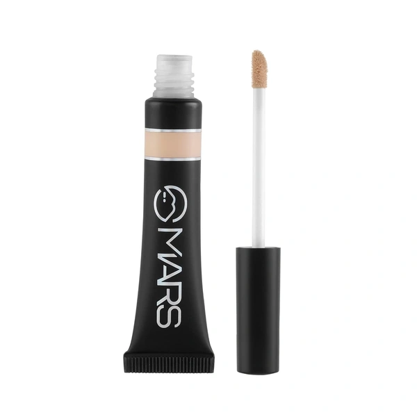 Mars Seal the Deal High Coverage Concealer (Medium Beige, 10gm) |Lightweight|Creamy | Easy to Blend Formula