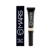 Mars Seal the Deal High Coverage Concealer (Yellow, 10gm) |Lightweight|Creamy | Easy to Blend Formula