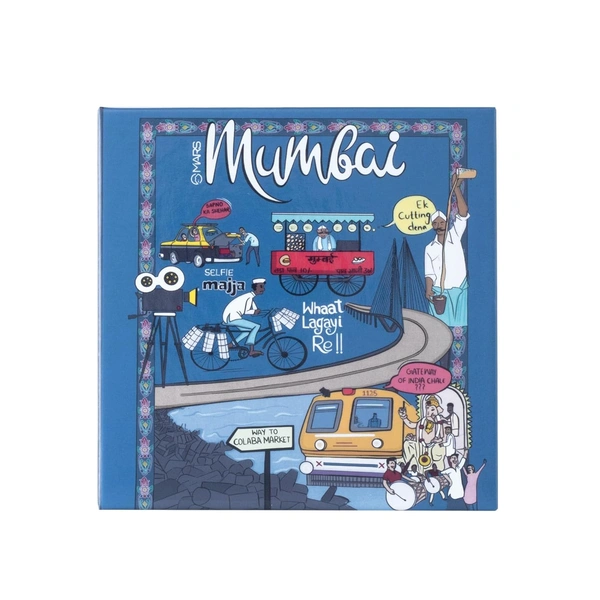 Mars The City Paradise Makeup Kit 01 Mumbai (16g) | 9 Eyeshadows | Highlighter | Blusher | Bronzer & Compact Powder | Highly Pigmented & Blendable