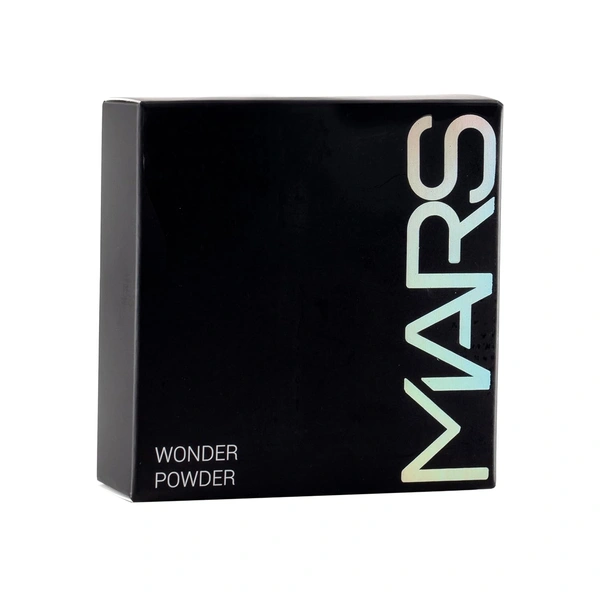 Mars Wonder 2-in-1 Compact with Mirror & Puff 16g Shade 03| Oil Control | Long-Lasting | Natural Finish Compact Powder