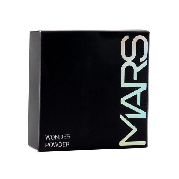 Mars Wonder 2-in-1 Compact with Mirror & Puff 16g Shade 02| Oil Control | Long-Lasting | Natural Finish Compact Powder