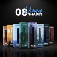 Mars MARS Won't Smudge Won't Budge Matte Kajal Pencil 1.4g Shade 07 DESERT DUST | Smooth Glide, Waterproof, Long-Stay Kajal | Bold Blue-Black Pigment | Smudge-Proof Eye Pencil