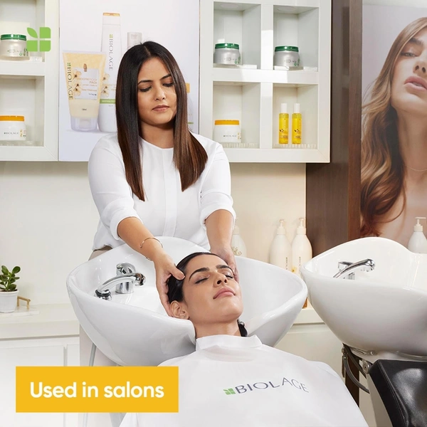 Matrix Biolage Smoothproof Smoothing Shampoo 1000ml | Frizz Control & Humidity Protection for Smooth | Manageable Hair | Paraben-Free & Safe for Color-Treated Hair | (Note:By Including Additional Weight charge of Product is 49/-)