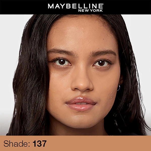 Maybelline New York Maybelline Fit Me Matte + Poreless Liquid Foundation 30ml 137 Golden tan with SPF 22 PA++ | Lightweight Daily Wear, Pore-Minimizing, Natural Matte Finish | Perfect for Indian Skin