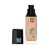 Maybelline New York Maybelline Fit Me Matte + Poreless Liquid Foundation 30ml 118 Light Beige with SPF 22 PA++ | Lightweight Daily Wear, Pore-Minimizing, Natural Matte Finish | Perfect for Indian Skin