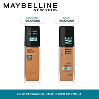 Maybelline New York Maybelline Fit Me Matte + Poreless Liquid Foundation 30ml Shade 340 Cappucino with SPF 22 PA++ | 16H Oil Control | Lightweight Daily Wear Foundation | Pore-Minimizing Matte Finish for Indian Skin