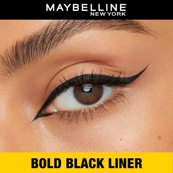 Maybelline New York Colossal Bold Liner Black | Smudge-Proof & Waterproof | Long-Lasting Bold Eyeliner with Intense Deep Black Color | Perfect for Daily Use & All-Day Wear
