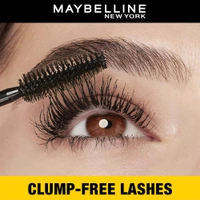 Maybelline New York Colossal Waterproof Mascara 10 ml | Volumizing & Lengthening Black Mascara | Smudge-Proof, Long-Wear | Mega Volume Brush for Bold | Dramatic Lashes