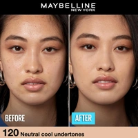 Maybelline New York Fit Me Matte + Poreless Liquid Foundation 30ml 120 Classic Ivory | SPF 22, Oil-Absorbing, Lightweight Matte Finish | Perfect for Medium-Oily Skin & Daily Indian Makeup
