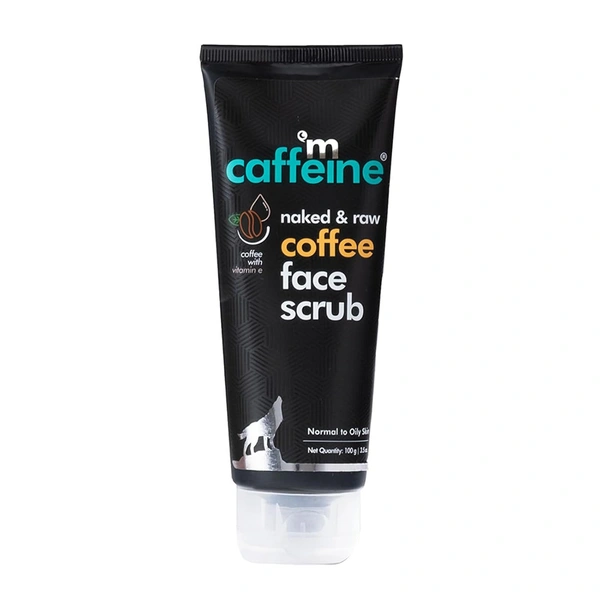 Mcaffeine MCaffeine Coffee Tan Removal Scrub (100g)| Exfoliating Face Scrub for Blackheads, Whiteheads & Dead Skin | With Caffeine & Walnut | Detan Scrub for Men & Women