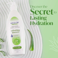 Meglow Pro-Care Moisturizing Body Lotion 500ml | Refreshing Aloe Vera Hydrating Moisturizer for Women & Men | Daily Moisture Care for All Skin Types