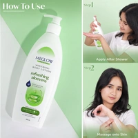 Meglow Pro-Care Moisturizing Body Lotion 500ml | Refreshing Aloe Vera Hydrating Moisturizer for Women & Men | Daily Moisture Care for All Skin Types