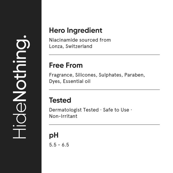 Minimalist 5% Niacinamide Barrier Repair Face Serum 30ml | Reduces Dullness, Hydrates & Repairs Skin | With Vitamin B3 & Hyaluronic Acid | For Dry & Sensitive Skin, Day & Night