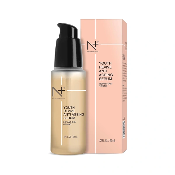 N Plus N + Professional Youth Revive Anti-Ageing Serum 30ml | Get Instant Skin Firming | Gives Youthful Glow | Skin Rejuvenating | Wrinkle Reduction | Hydrating