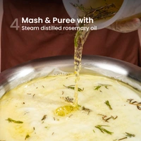 Nat Habit Navdha Rosemary Shampoo 125ml | Hair Fall Control | Sulphate & Paraben Free | Soy Fermented Gentle Cleanser with Amla, Reetha & Shikakai | Herbal & Chemical-Free