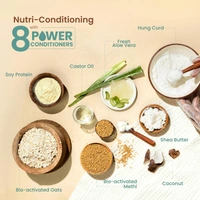 Nat Habit Rosemary Conditioner 150ml | Hair Fall Control & Nourishment | Bio-Activated with Argan Oil | Moisturizing Conditioner for Curly, Dry, Frizzy & Oily Scalp | Unisex