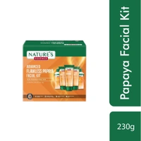 Nature's Essence Advanced Flawless Papaya Facial Kit 280g | Brightening | Exfoliating Skincare Treatment | Professional Use | For All Skin Types