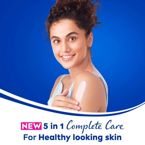 Nivea Shea Smooth Body Lotion 400ml| with Deep Moisture Serum | Body Milk Shea Smooth With Deep Moisture Serum & Shea Butter | 48h Deep Moisture Care | Smooth, Soft Skin All Day | Non Greasy & Healthy Looking Skin | Deep Nourishment for Dry Skin |