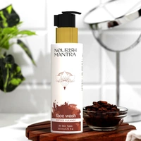 Nourish Mantra Coffee Cleanse Face Wash 200ml | With Coffee, Aloe Vera & Niacinamide | Oil Control & Tan Removal | Deep Cleansing | Paraben-Free | For All Skin Types
