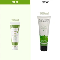 Nourish Mantra Green Tea Tatva Face Wash 100ml | With Green Tea, Walnut Powder & Niacinamide | 2-in-1 Exfoliating Cleanser | Oil Control | Sulfate & Paraben Free