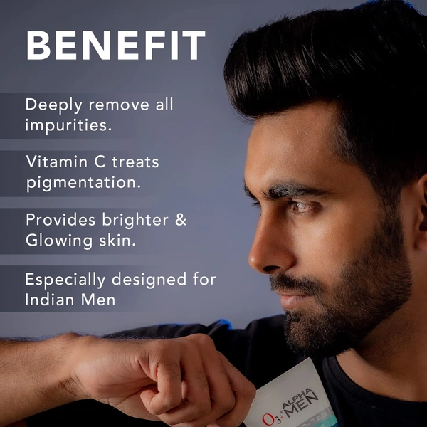 O3+ Professional O3+ Alpha Men Bright Glow Face Wash 50ml