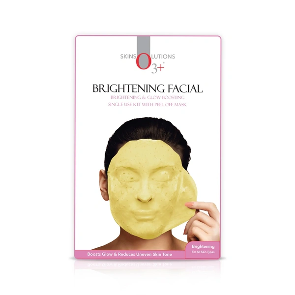 O3+ Brightening Facial Kit |4 Amezing Steps with Peel Off Power Mask 45gm