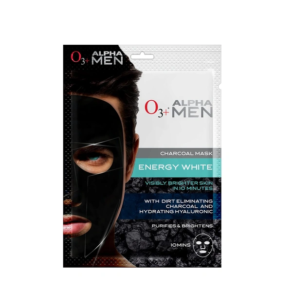 O3+ Professional O3+ Energy White Charcoal Face Sheet Mask 30ml