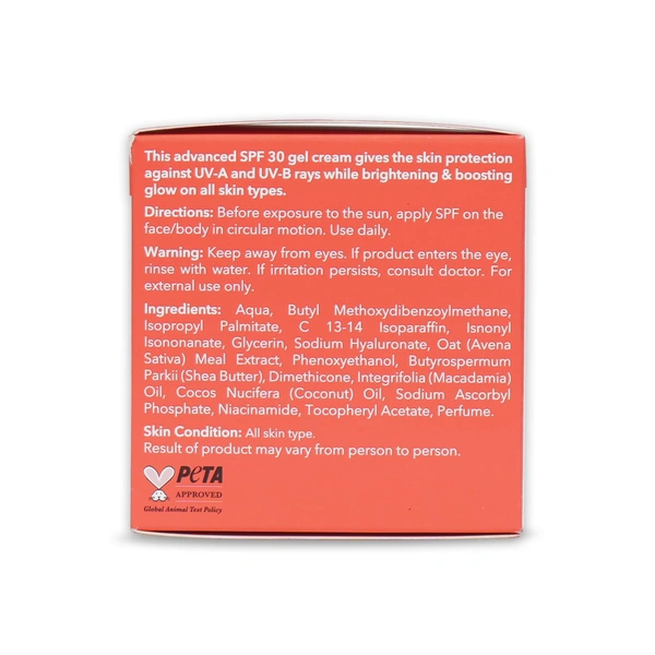 O3+ Professional O3+ Meladerm Gel Cream Spf-30 ( Shine And Glow) 50g