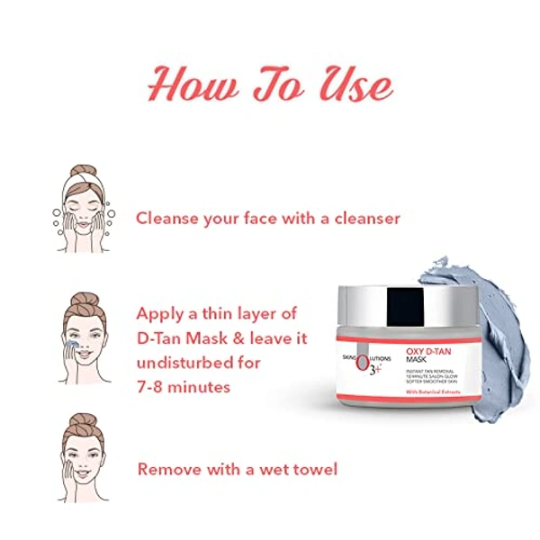 O3+ Professional O3+ Oxy D-tan Pack-50g