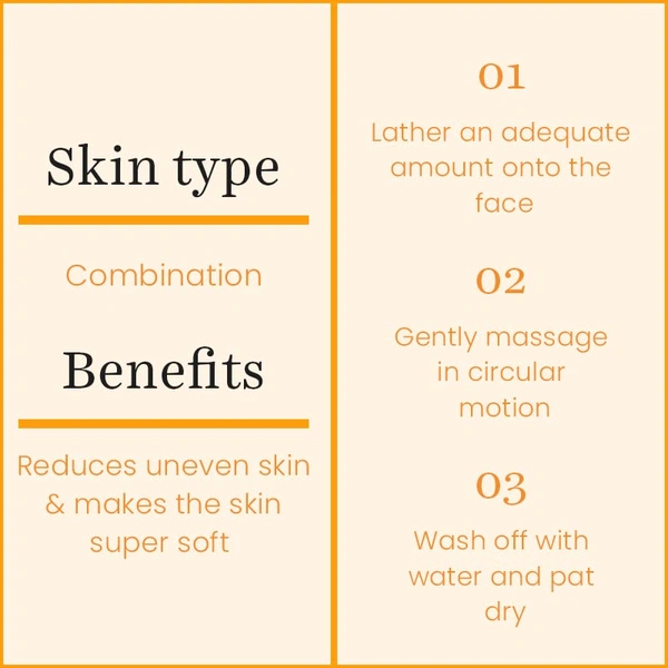 O3+ Professional O3+ Vitamin C Face Wash Glow 60g