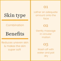 O3+ Professional O3+ Vitamin C Face Wash Glow 60g