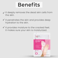 O3+ Professional O3+Pedi Bright Feet Mask Socks 40g