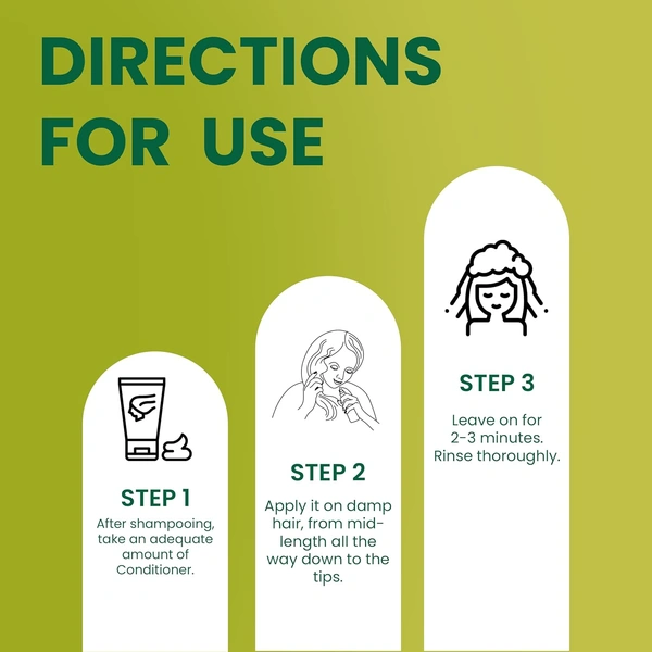 Oshea Avoshine Hair Conditioner 200 ml - Paraben & Silicone Free Deep Moisture Treatment Enriched with Avocado, Cherry, Hibiscus & Aloe Vera for Shiny, Silky, Voluminous Hair