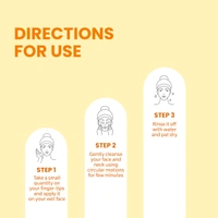 Oshea Herbals Activated Charcoal Face Wash 50g | Deep Cleansing & Oil Control | Blackhead Removal | Skin Brightening & Hydration for Fresh | Clear & Radiant Skin