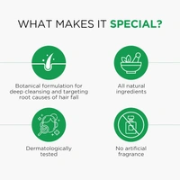 Oshea Herbals Amlacare Hairfall Control Shampoo 300ml | With Amla & Aloe Vera Extracts | Strengthens Roots, Reduces Hairfall & Dandruff | Herbal Daily Care for Men & Women