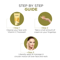 Oshea Herbals Brightening & Skin Illuminating Face Cream 50g | With Mulberry Extract & Vitamin C | Hydrates, Reduces Age Spots, Improves Texture & Brightens Skin